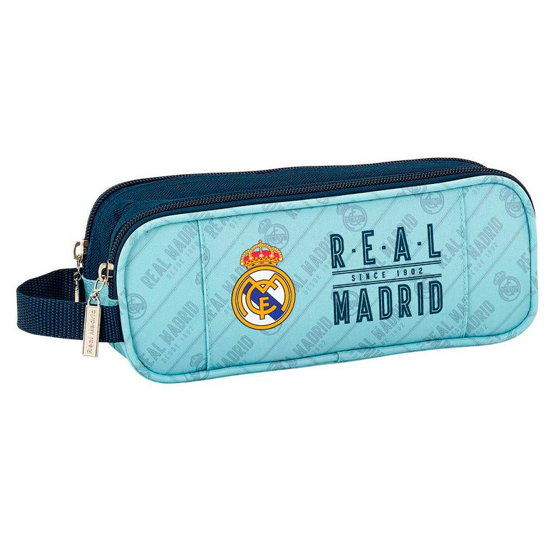 Estuche portatodo cilíndrico de Real Madrid - Regalos y regalitos