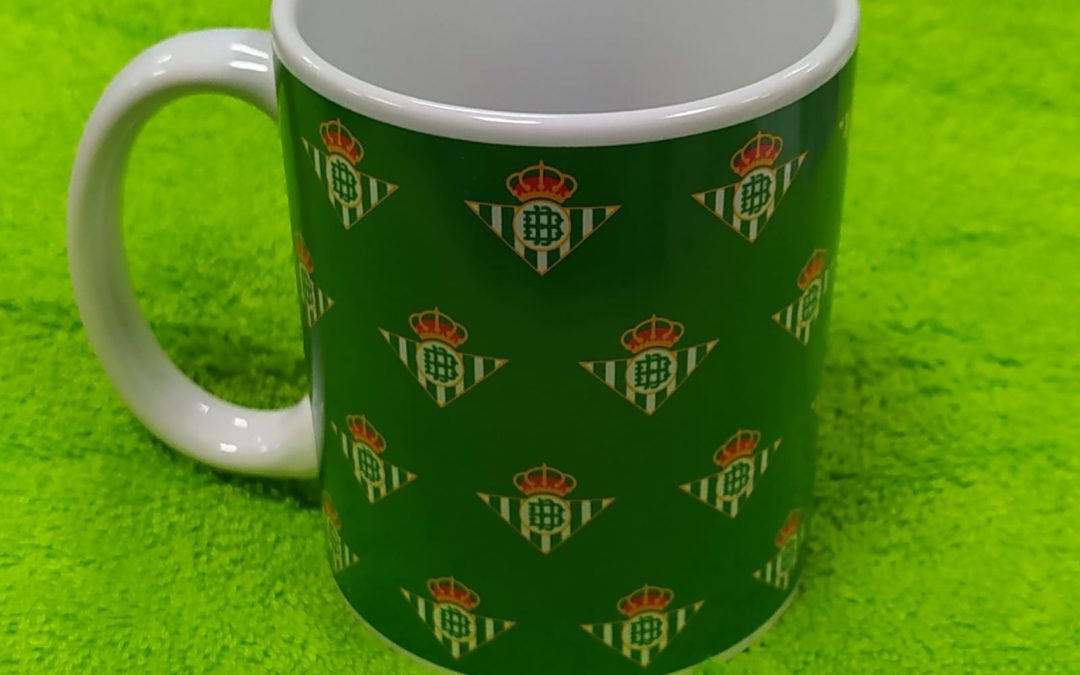 Taza cerámica escudos Real Betis