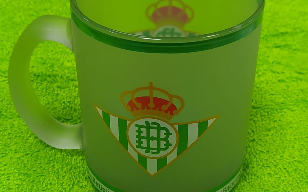 Taza vidrio Real Betis